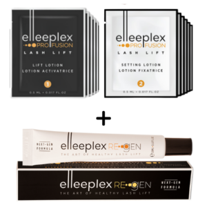 Лосьон для ламинирования бровей и ресниц Elleeplex Profusion по 5 шт. (срок до 30.01.2025) + Elleeplex Regen